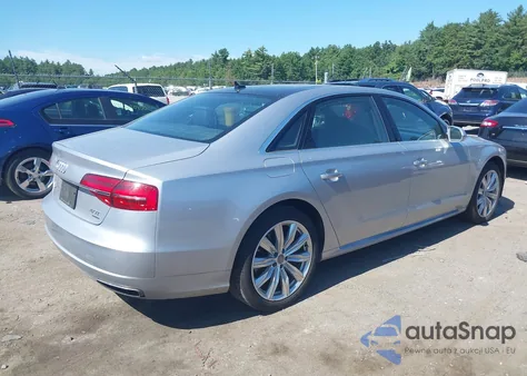 2016 Audi A8 L 4.0T Sport from USA, damaged, VIN WAU43AFD3GN006748